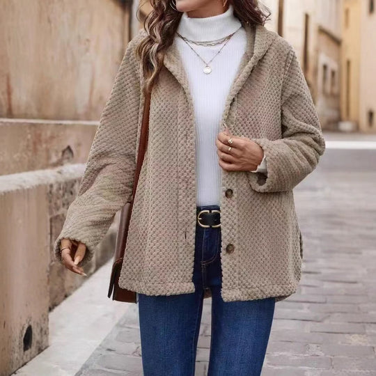 Damen Kuscheljacke Fudus