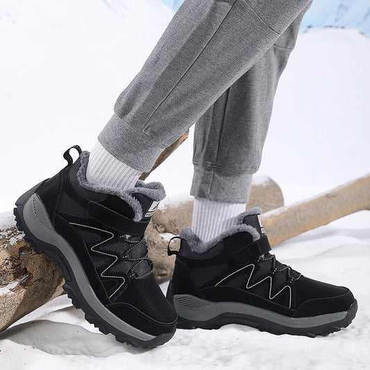 Damen Isolierte Wanderstiefel mit rutschfester Außensohle und wärmendem Innenfutter Fudus