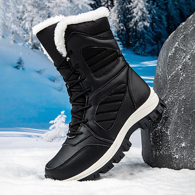 Damen Isolierte Stiefel mit rutschfester Sohle und weichem Innenfutter Fudus