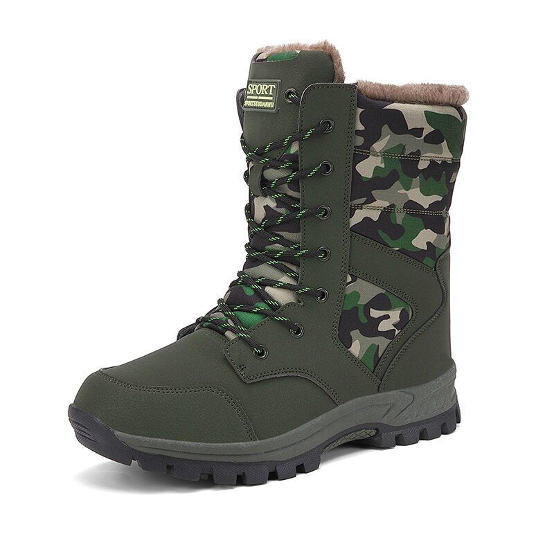 Damen Isolierte Winterstiefel mit Futter Fudus