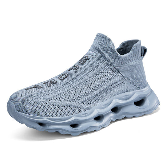 Damen Hochleistungs-Laufsneaker mit flexiblem Strick-Obermaterial und innovativem Dämpfungssystem Fudus