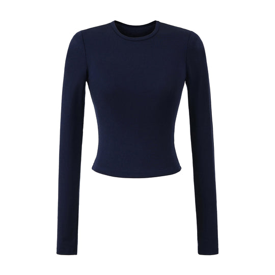 Damen langärmliges Basic-Oberteil Fudus 1762779832