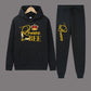 Damen Hoodie und Jogginghose Set mit kreativem "Queen Bee" Design Fudus