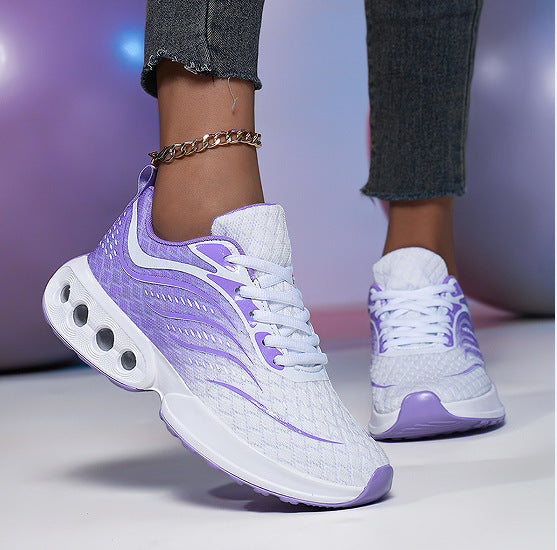 Damen Hochleistungs-Laufschuhe mit atmungsaktiver Struktur und Dämpfungstechnologie Fudus