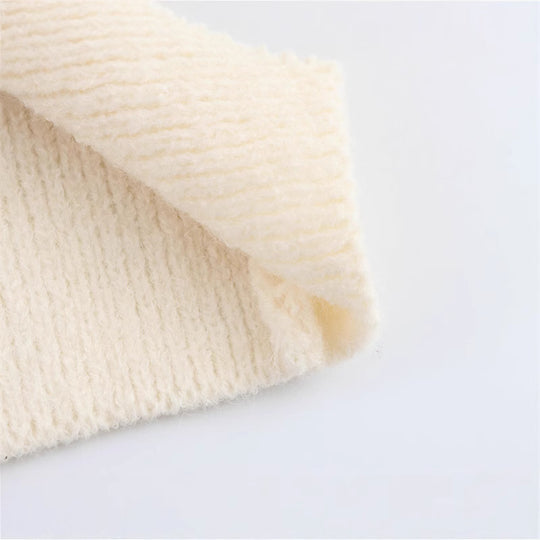 Damen Komfortabler Strickpullover mit großzügigem Schnitt Fudus