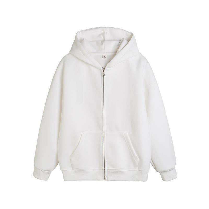 Damen Oversized Zip-Hoodie Fudus