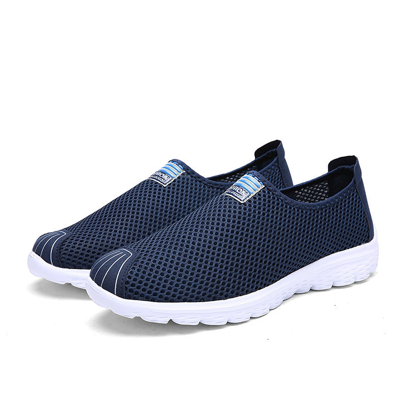 Herren Leichte Slip-On Aqua Sneaker
