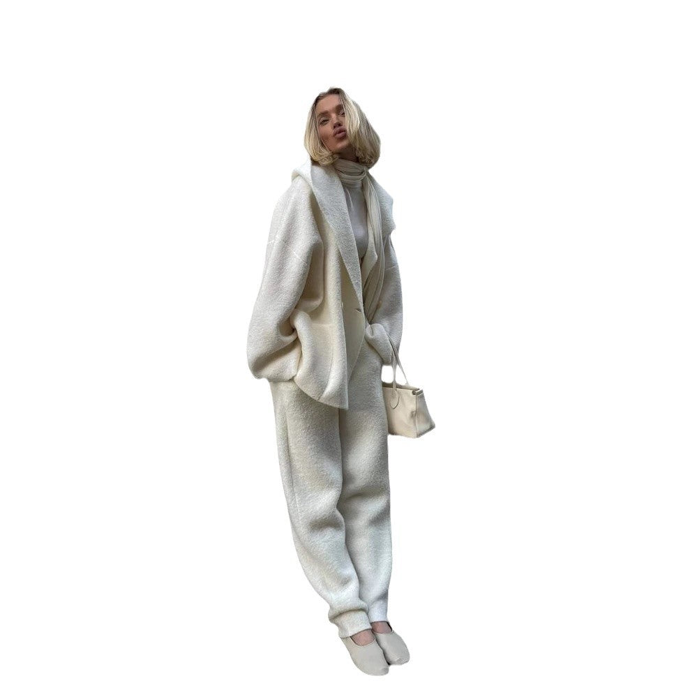 Damen komfortabler und eleganter Lounge-Anzug Fudus