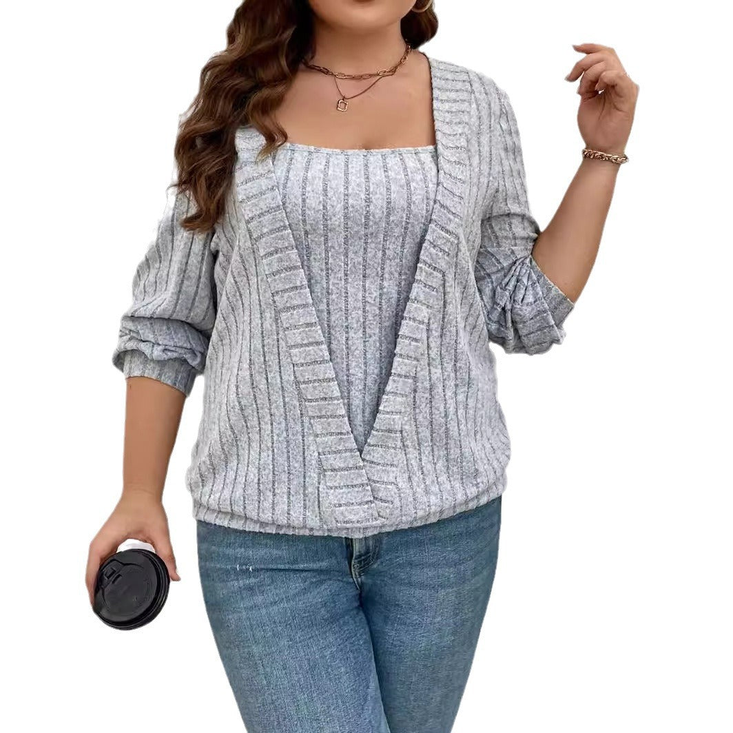 Damen lässige Strickjacke Fudus