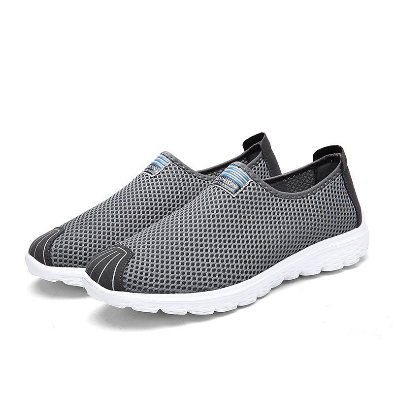 Herren Leichte Slip-On Aqua Sneaker