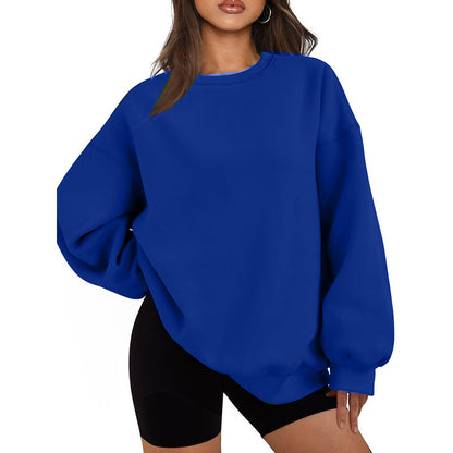 Damen lässiger Oversized Pulli Fudus