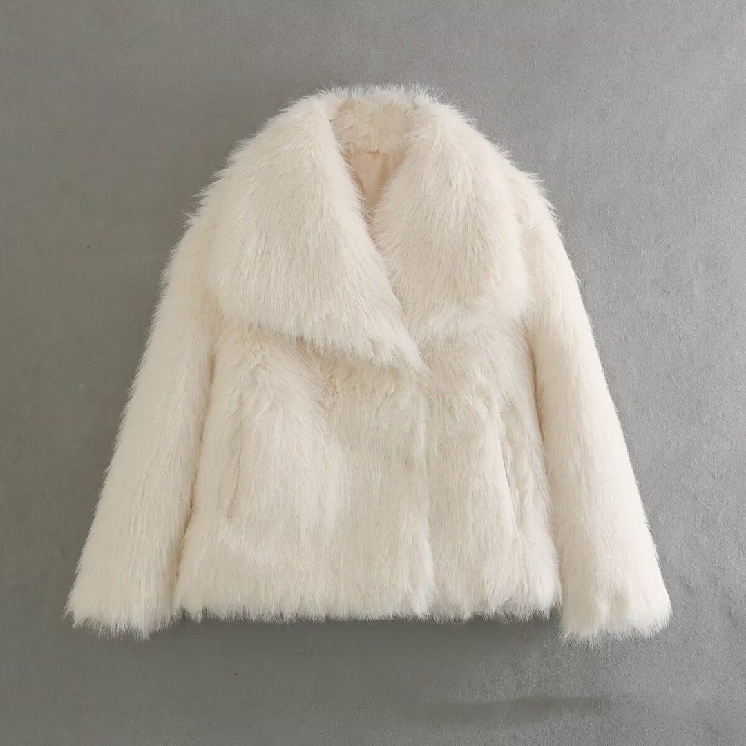 Damen Kurze Fleecejacke Fudus