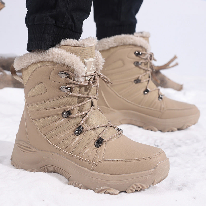 Damen Isolierte Winterstiefel mit rutschfester Sohle und wärmendem Innenfutter Fudus
