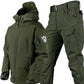 Herren Set Jacke Hose Wasserfest Atmungsaktiv Outdoor