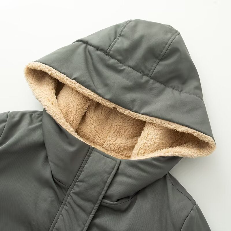 Damen Outdoorjacke mit kuscheligem Innenfutter und praktischen Taschen Fudus