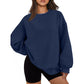 Damen lässiger Oversized Pulli Fudus