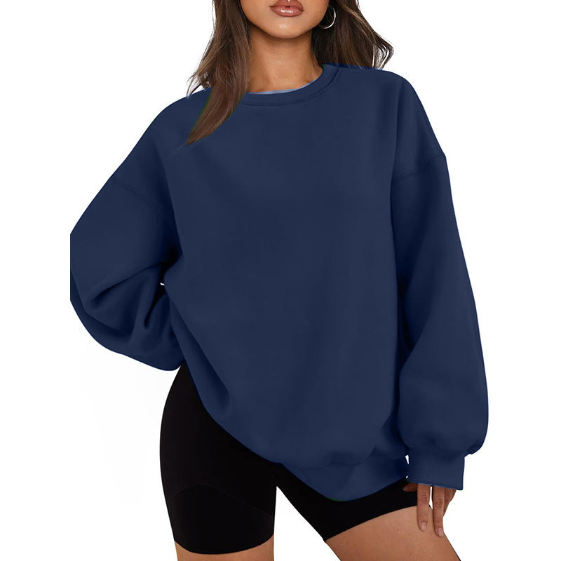 Damen lässiger Oversized Pulli Fudus