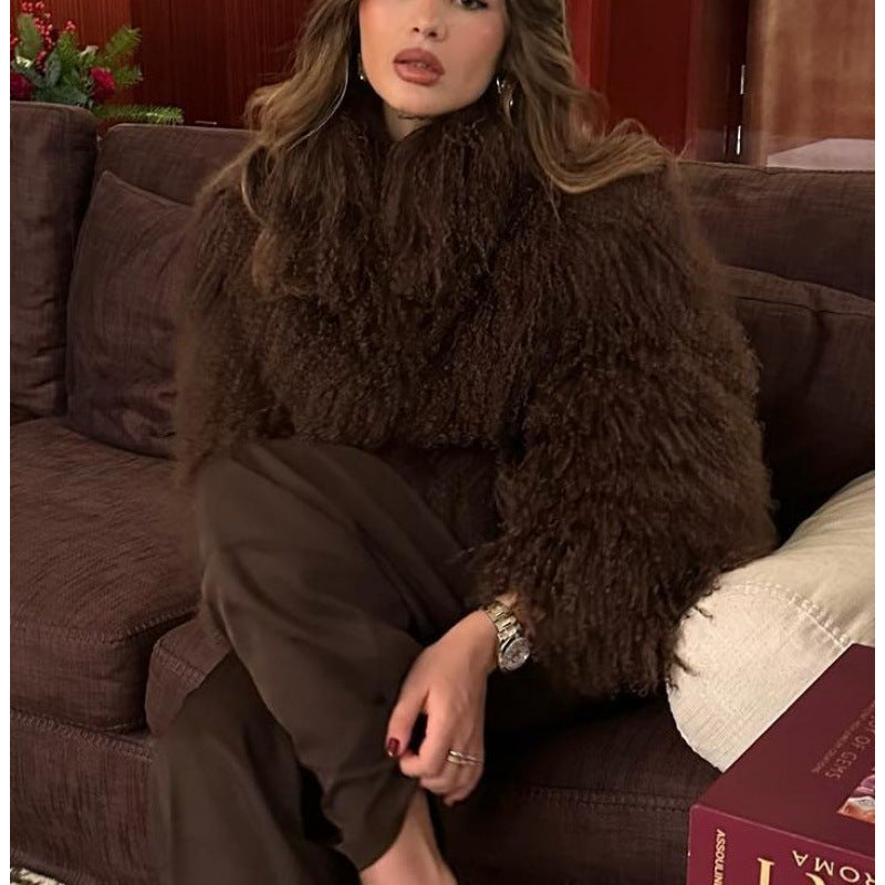 Damen Kuscheljacke Fudus