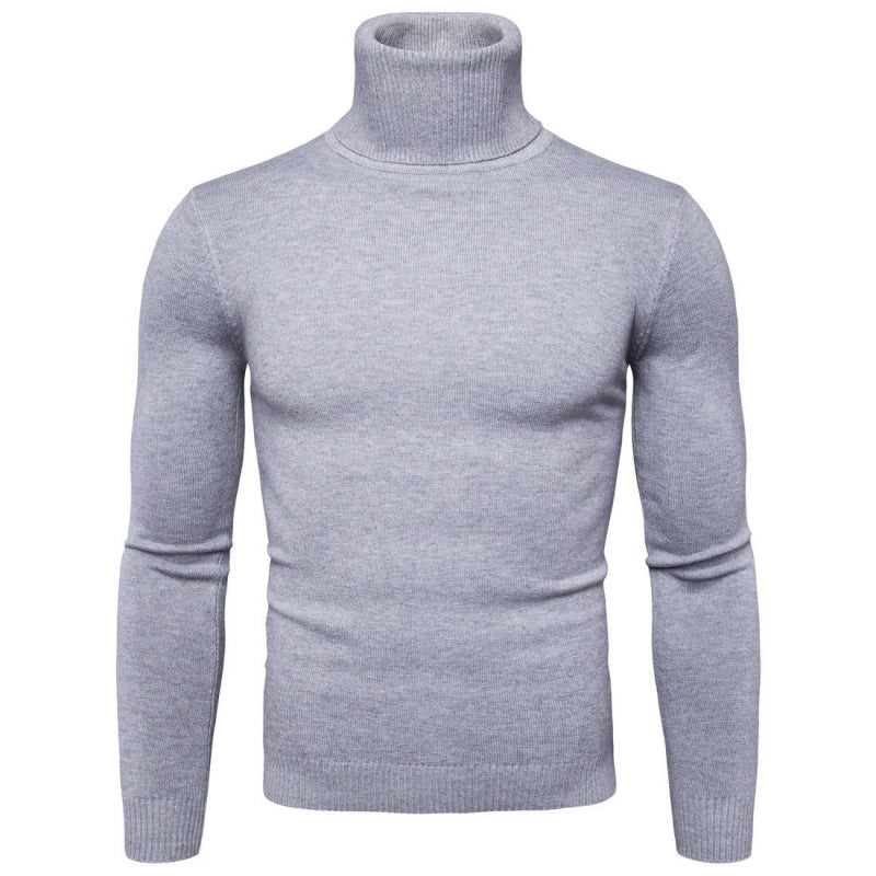 Herren Rollkragenpullover aus hochwertiger Baumwollmischung Fudus