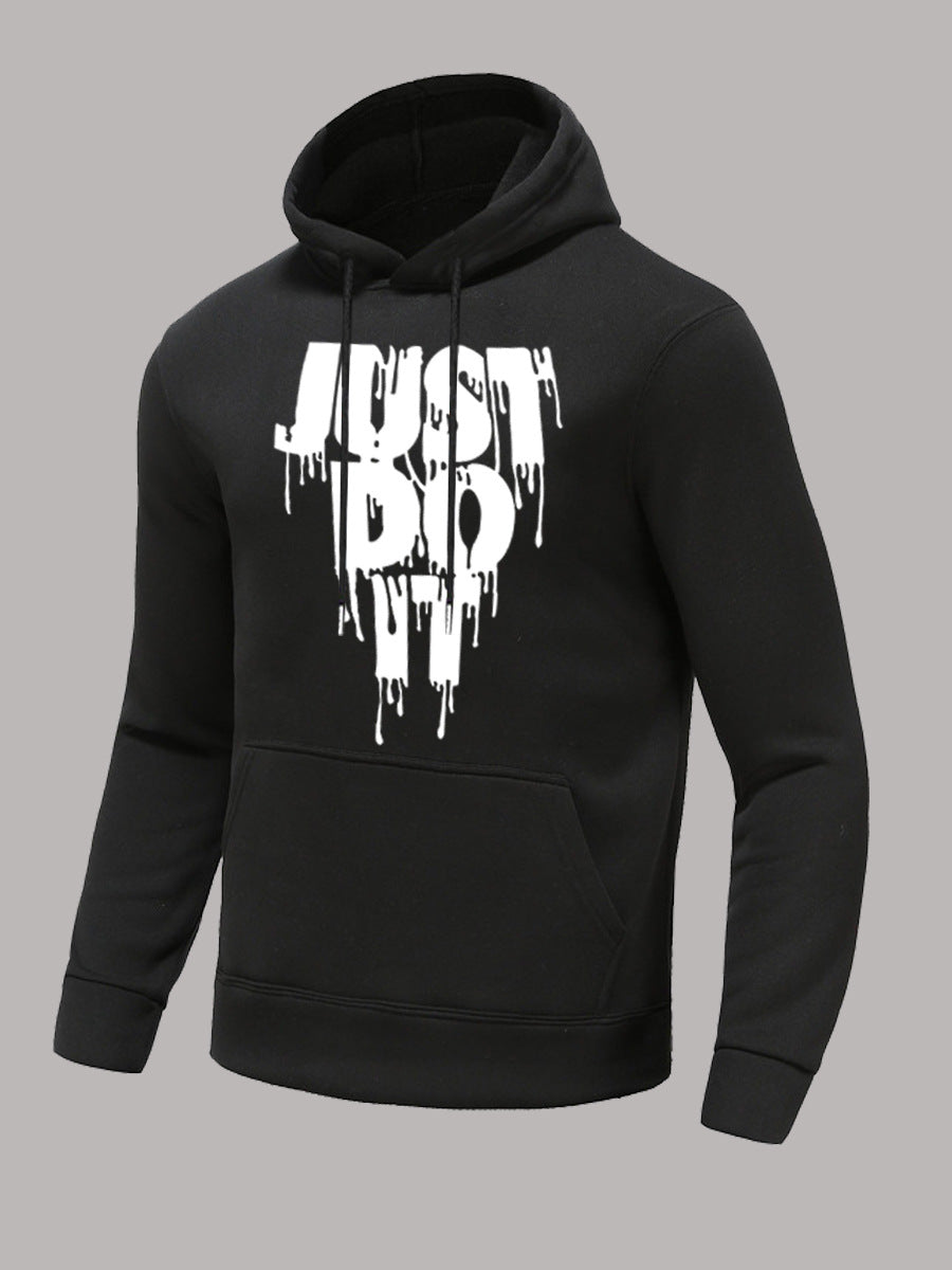 Damen Kapuzenpullover mit kreativen Graffiti-Druck Fudus