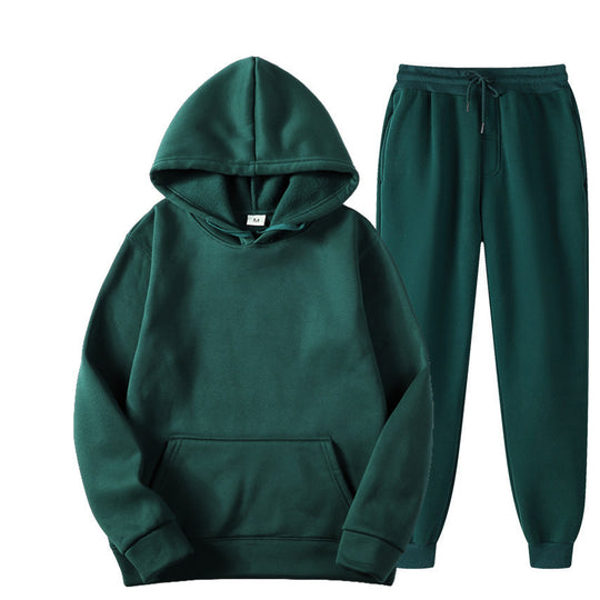 Damen Kapuzensweatshirt- und Jogginghose-Set Fudus