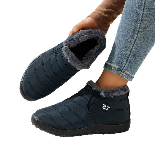 Damen Komfortable Winterboots mit kuscheligem Futter und rutschfester Sohle Fudus