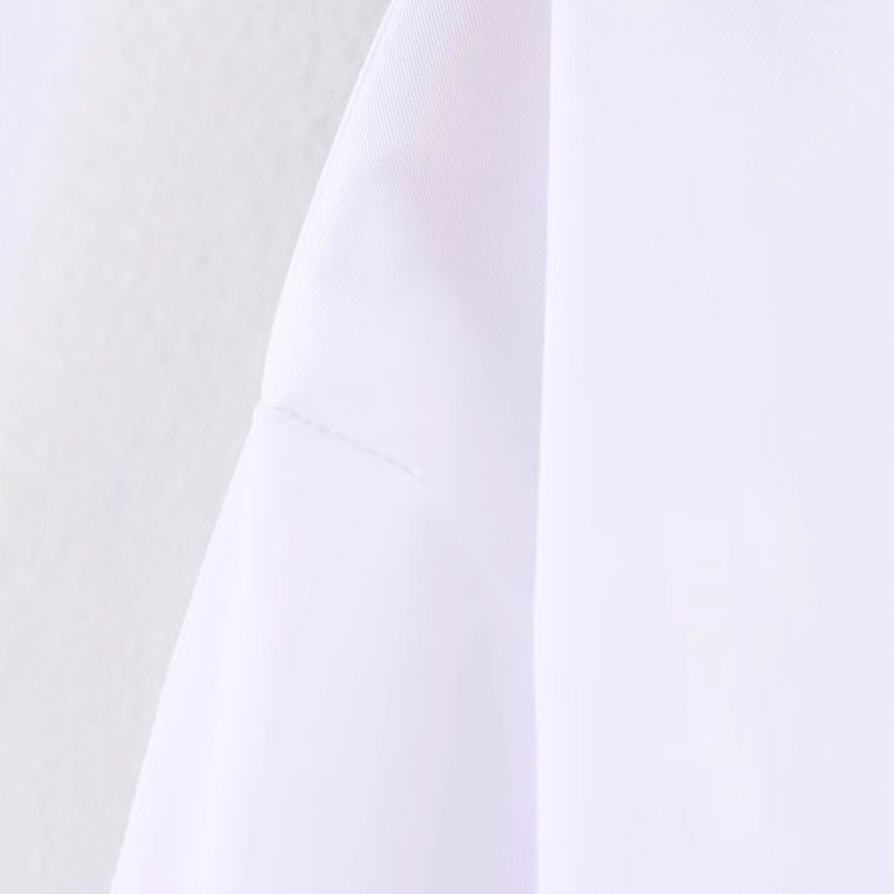 Damen Langarm-Hemd mit Schnüroptik Fudus