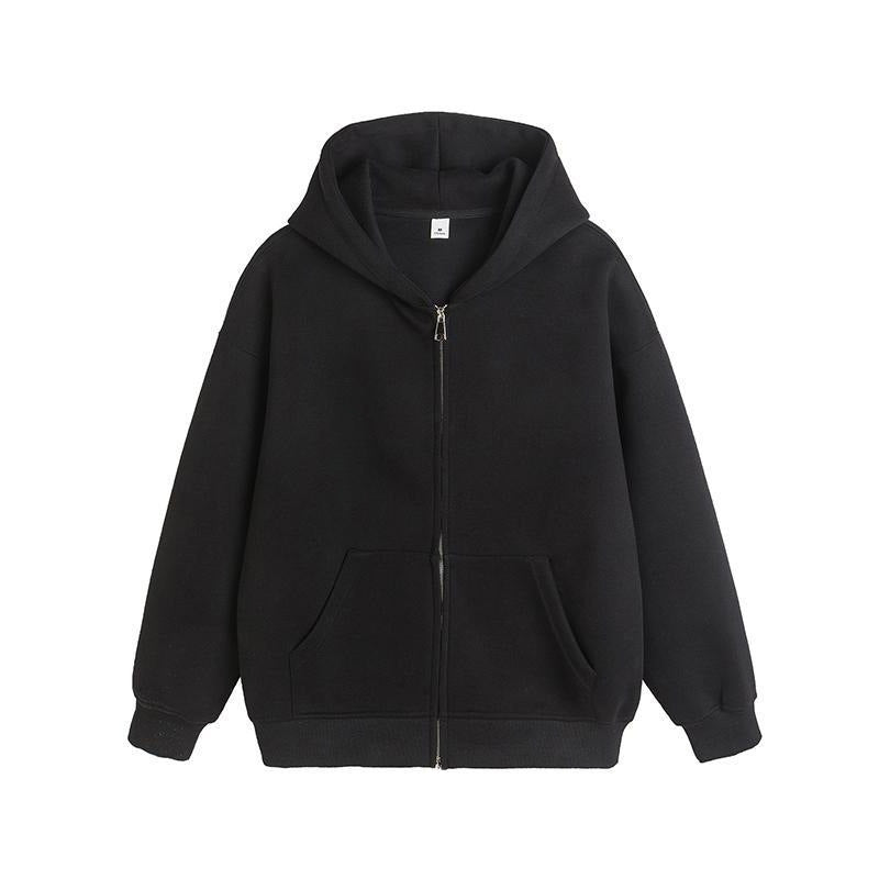 Damen Oversized Zip-Hoodie Fudus