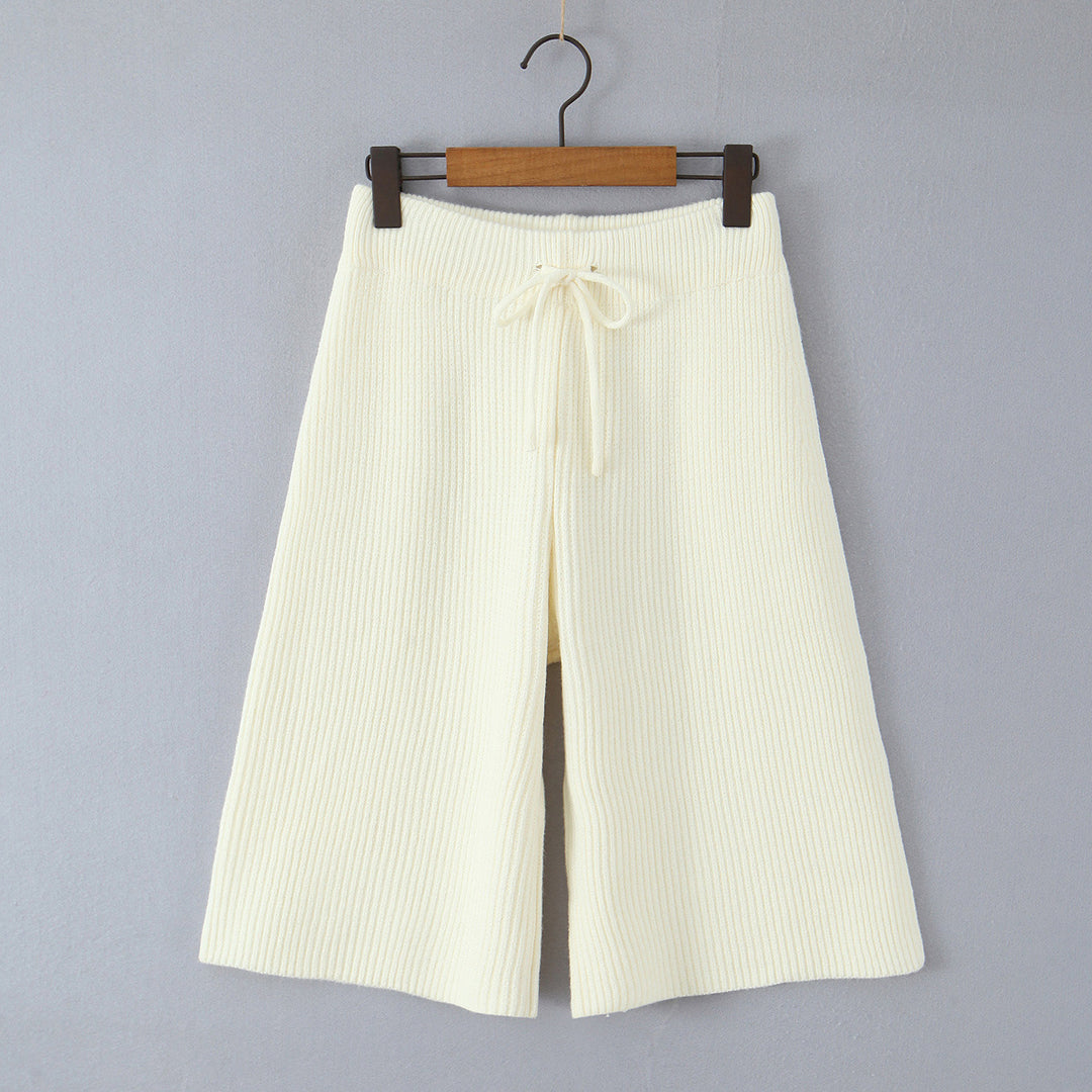 Damen Kuscheliger Strukturpullover mit Rundhalsausschnitt Fudus