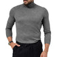 Herren Rollkragenpullover mit feiner Strickstruktur und lässigem Schnitt Fudus