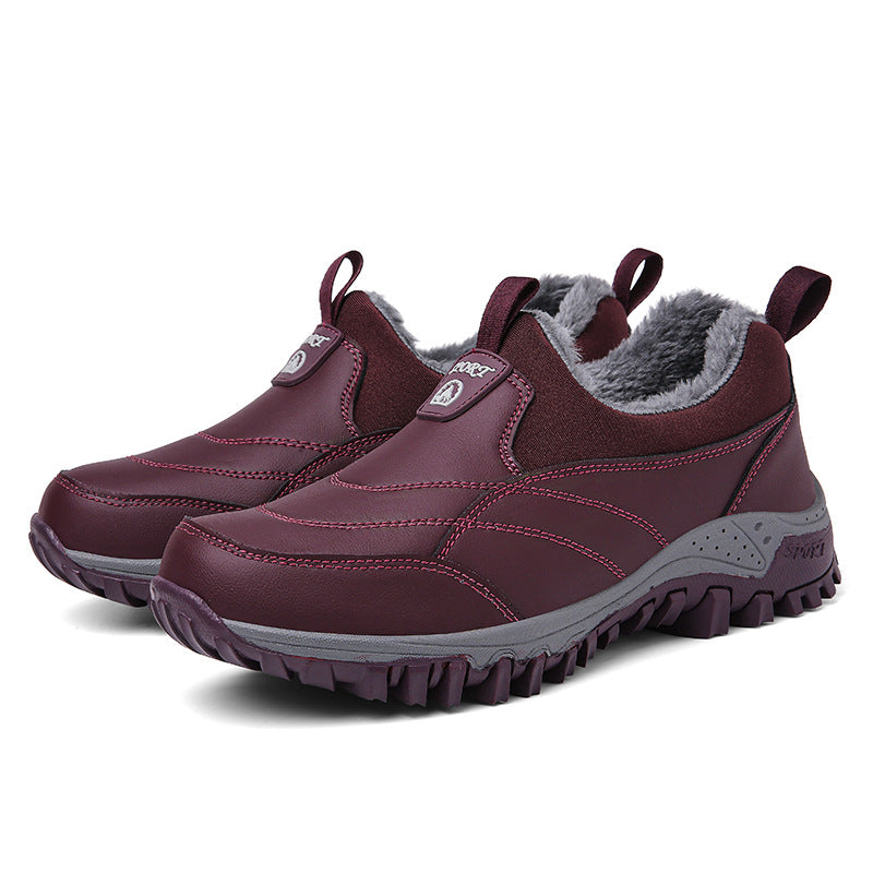 Damen Komfortable Winter Sneaker mit rutschfester Sohle und isoliertem Futter Fudus