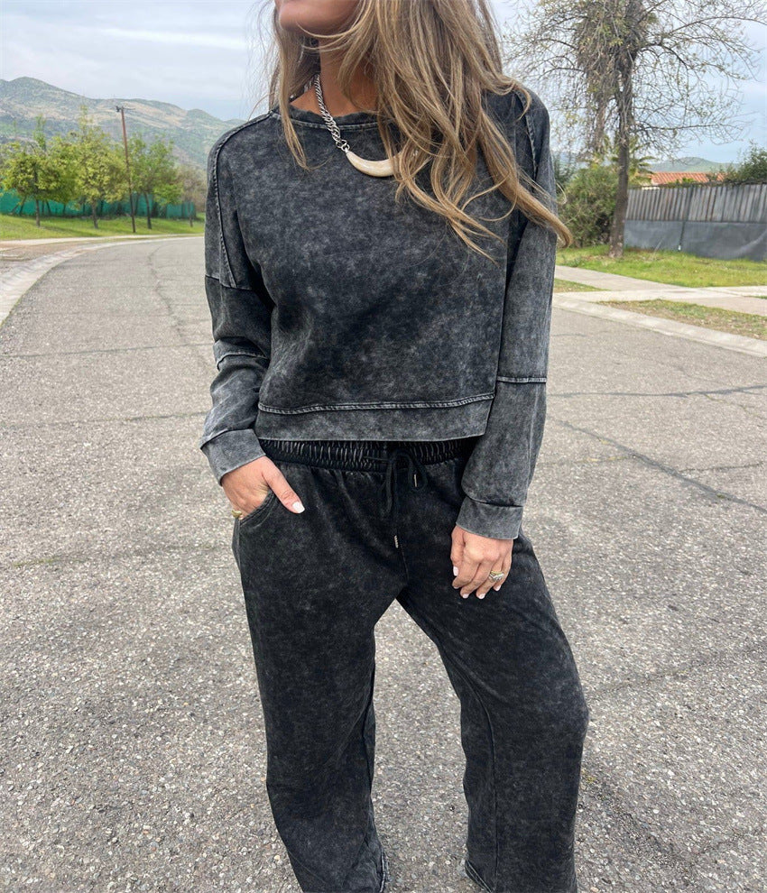 Damen Hochwertiges und gemütliches Sweatsuit Fudus