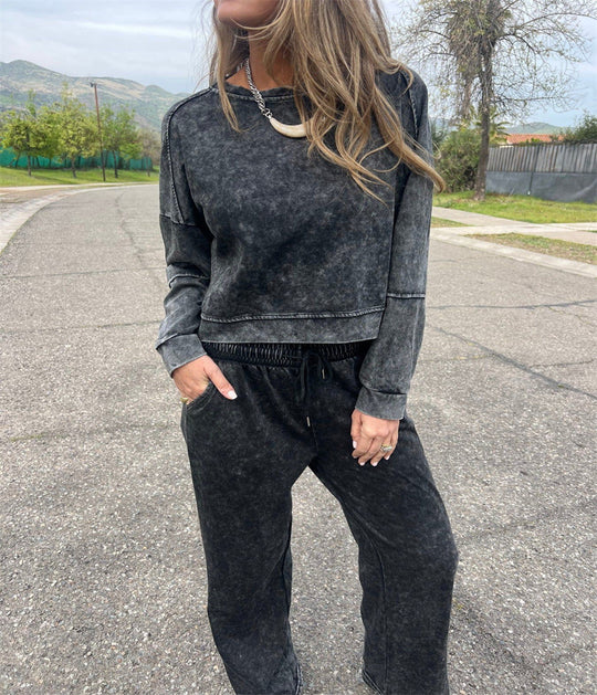 Damen Hochwertiges und gemütliches Sweatsuit Fudus