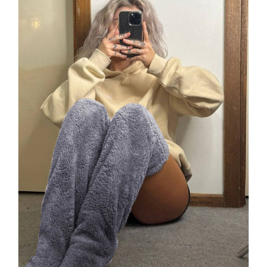 Damen Kuschelige Wärmefusswärmer Fudus