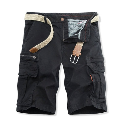 Herren Robuste Multi-Taschen Cargo-Shorts Bequem