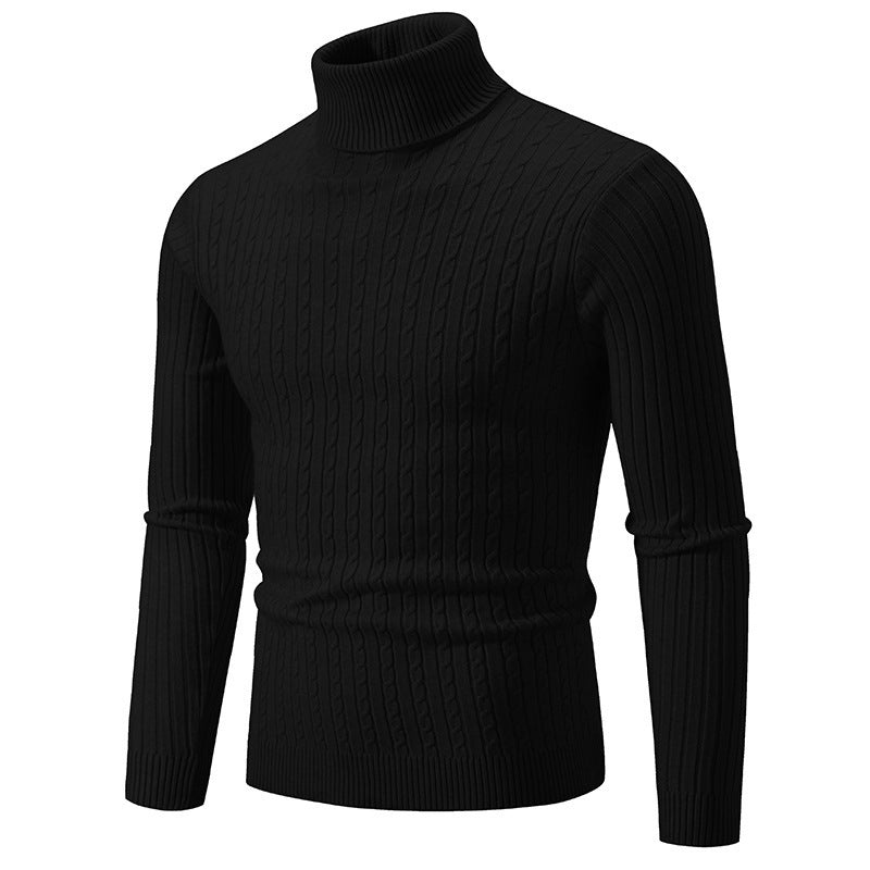 Herren Rollkragenpullover aus komfortabler Strickqualität Fudus