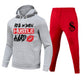 Damen Hoodie- und Jogginghose-Set mit motivierendem Schriftzug Fudus