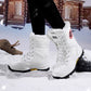 Damen Isolierte Winterstiefel mit Futter Fudus
