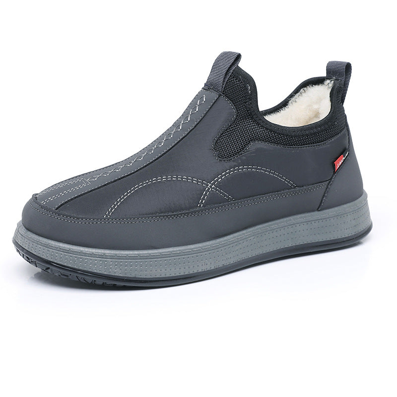 Damen Komfortable und warme Slip-On Freizeitschuhe mit Innenfutter Fudus