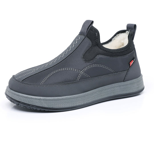 Damen Komfortable und warme Slip-On Freizeitschuhe mit Innenfutter Fudus