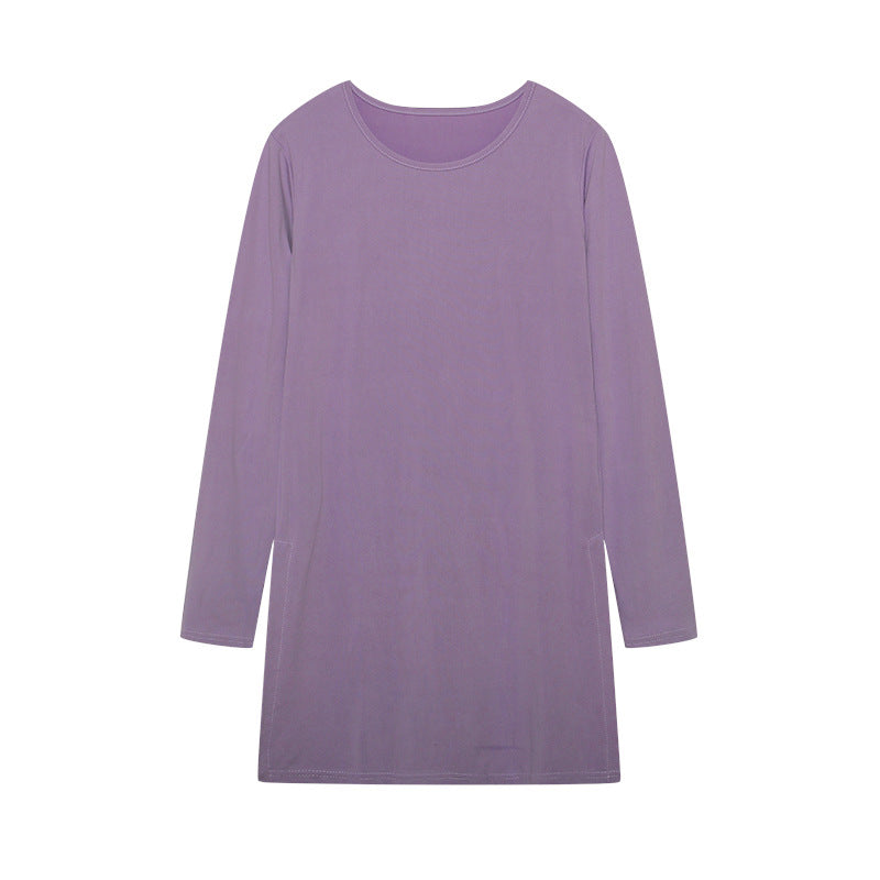 Damen langärmliges Freizeit-Tunika Fudus