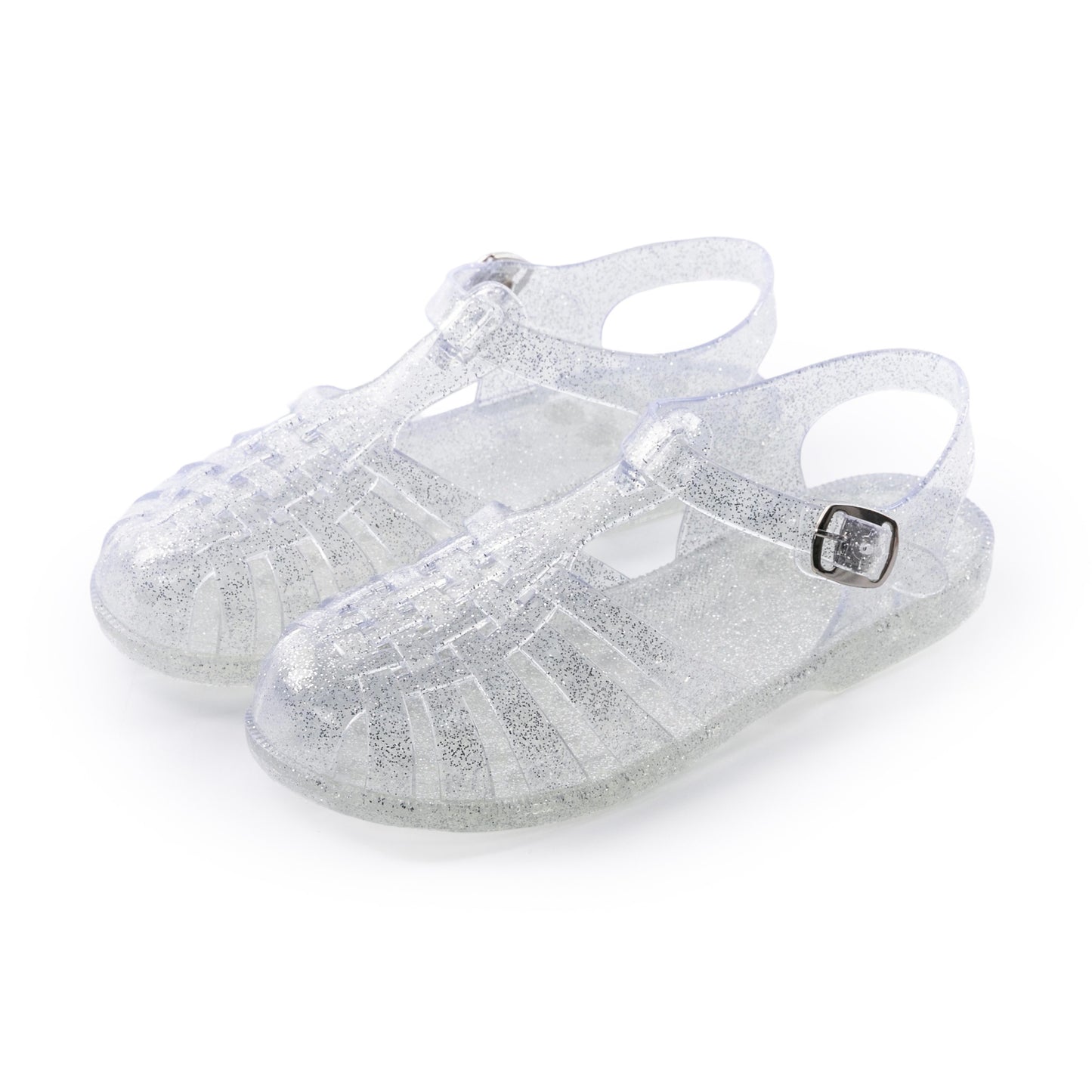 Damen Glitzernde Freizeit Sandalen mit Riemchen