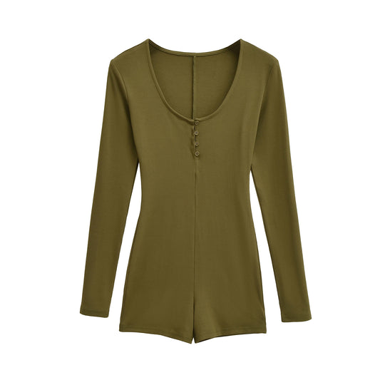 Damen Langärmliger Bodysuit Fudus