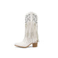 Stiefel Damen Western Cowboy Fransen Verziert