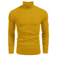 Herren Hochwertiger Rollkragenpullover aus feinem Rippenstrick Fudus