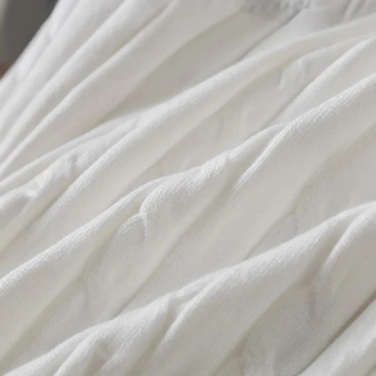 Damen Kurzes Stricktop mit Rippstruktur Fudus