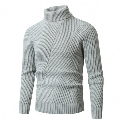 Damen Rollkragenpullover mit strukturiertem Design von Fudus
