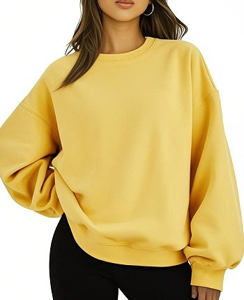Damen lässiger Oversized Pulli Fudus