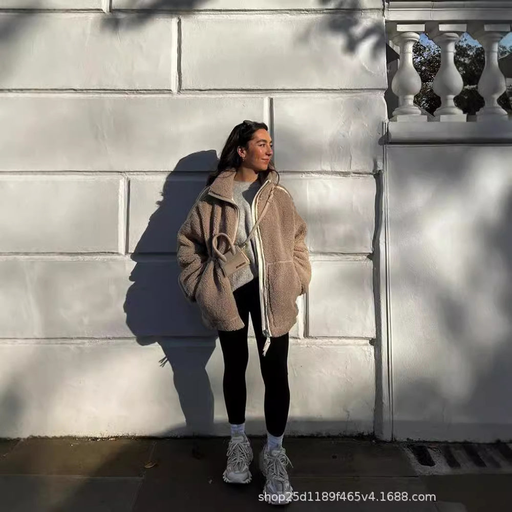 Damen Kuscheljacke Fudus