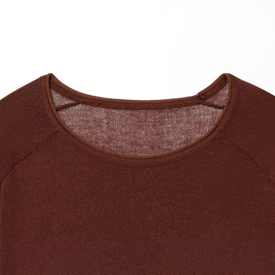 Damen langärmliges Basic-Oberteil Fudus